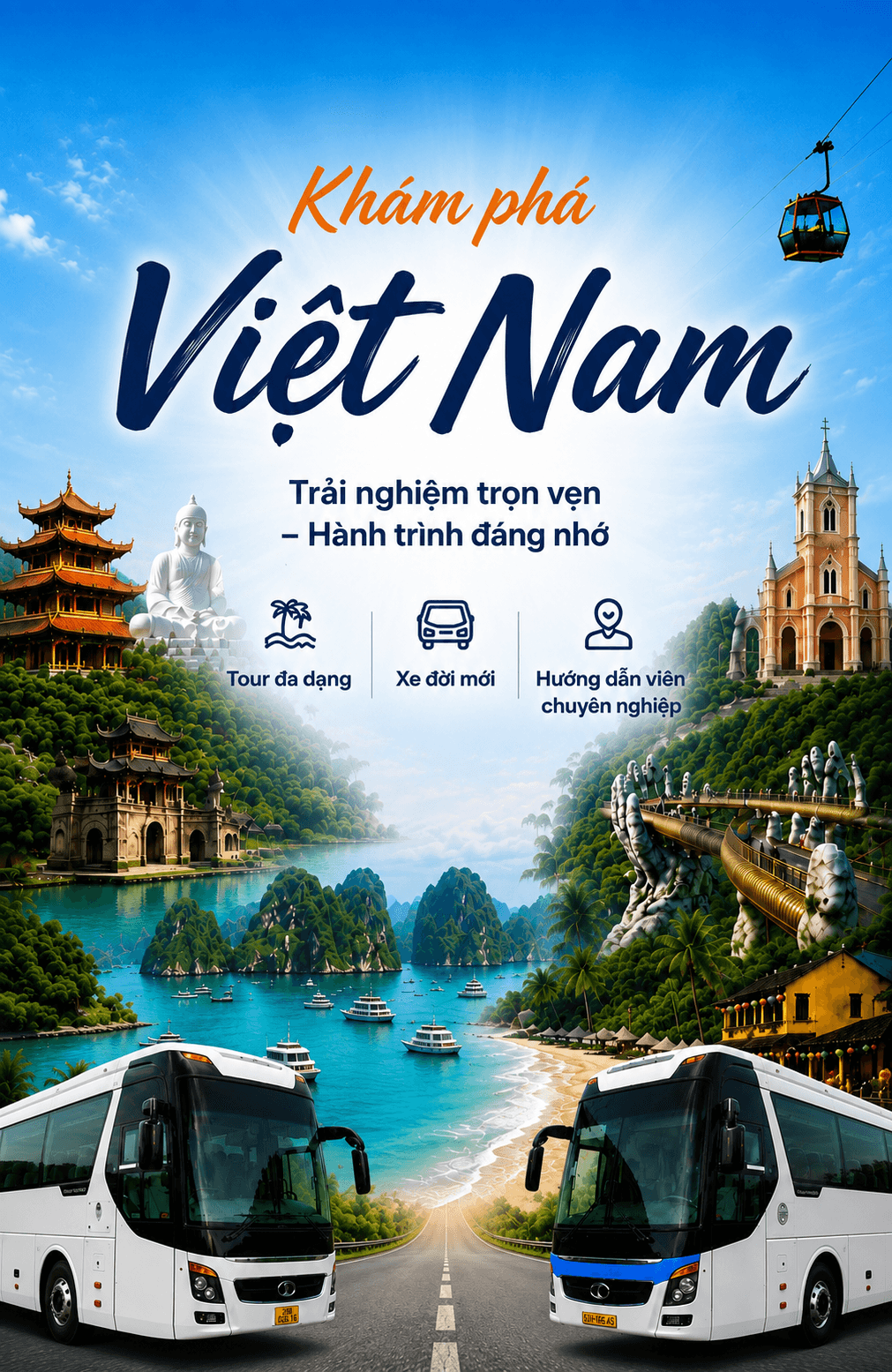 Đại An Phát Travel - Du lịch và xe hợp đồng